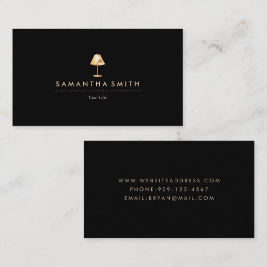 ランプ 名刺 (正面/裏面)
