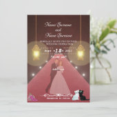 ランプ 招待状 (スタンド正面)