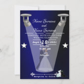 ランプ 招待状 (正面)