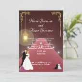 ランプ 招待状 (スタンド正面)