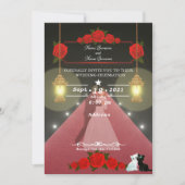 ランプ 招待状 (正面)