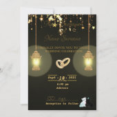 ランプ 招待状 (正面)