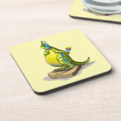 ランベオサウルスは重量計で立っている。 コースター (左側)