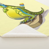 ランベオサウルスは重量計で立っている。 シェルパブランケット (3/4)