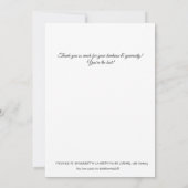 ランベス王宮文庫の写本のファクシミリ ノートカード (裏面)