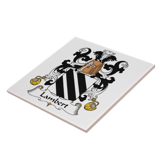 ランベルトの家紋 タイル (側面)