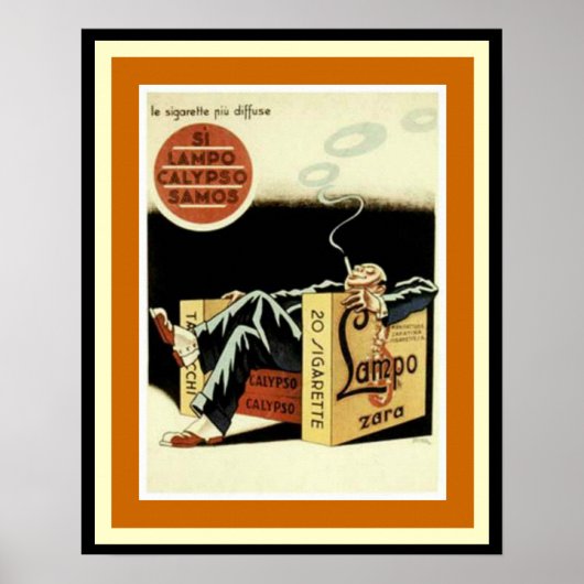 ランポカリプソサモシガレットアドポスター ポスター (正面)