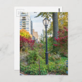 ランポストとベンチ ポストカード (正面/裏面)