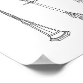 ランポストイラストレーション ポスター (角)