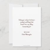 ランマスメリーオータムグリッター小麦ホリ異教のデイ (裏面)