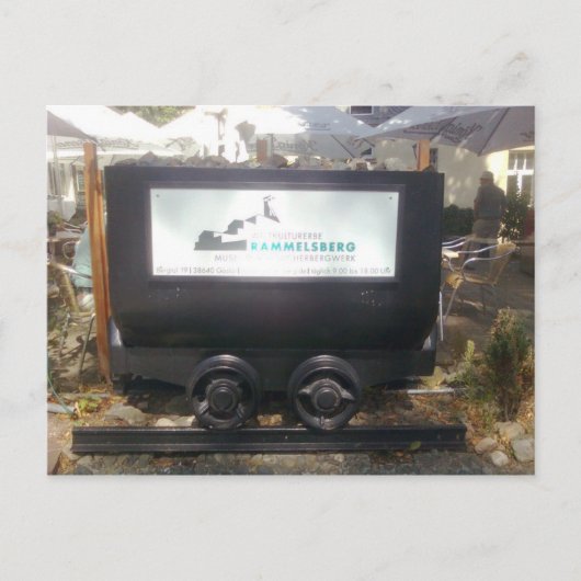 ランメルスベルグユネスコ ポストカード (正面)