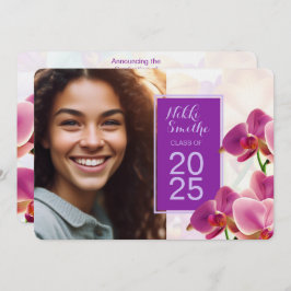 ランモダンスタイリッシュス卒業招待状 招待状