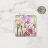 ランモダンスタイリッシュ | 名前の追加 ノートカード (正面/裏面インサイチュ)