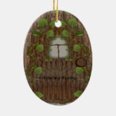 ランラ金ゴールドメルファリーオーナメント セラミックオーナメント (裏面)