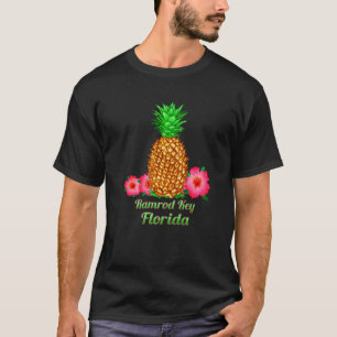 ランロッド鍵フロリダパイナップルフローラ Tシャツ