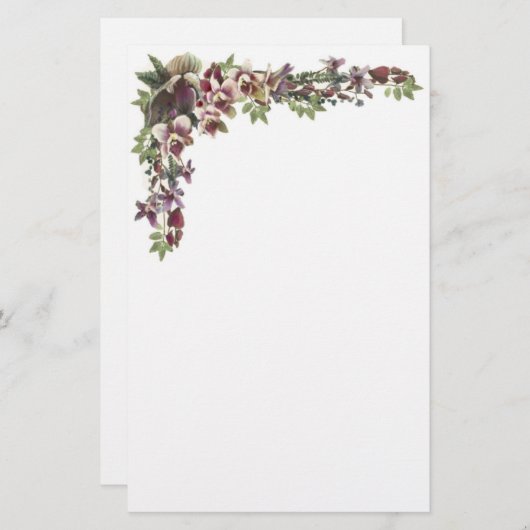 ラン文房具 便箋 (正面/裏面)