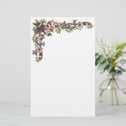 ラン文房具 便箋 (スタンド正面)