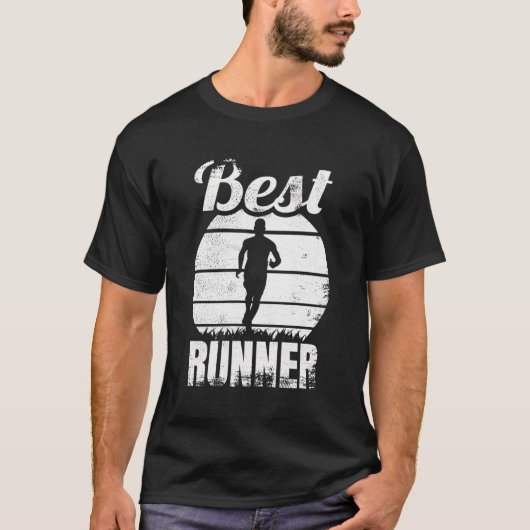 ラン最高の走ナの熱狂ジョギング Tシャツ (正面)
