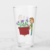 ラン栽培 タンブラーグラス (正面)