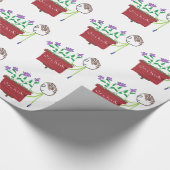 ラン栽培 ラッピングペーパー (角)