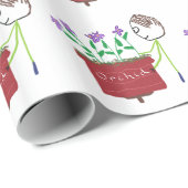 ラン栽培 ラッピングペーパー (ロールコーナー)