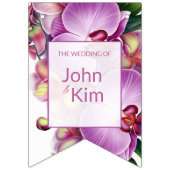 ラン結婚スたった今結婚しましたバンティング旗 バンティングフラッグ (第1の旗)