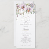 ラン結婚ス式計画 招待状 (正面)