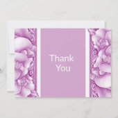 ラン結婚ス華美サンキューカード サンキューカード (正面)