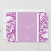 ラン結婚ス華美サンキューカード サンキューカード (裏面)