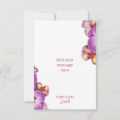 ラン結婚ス サンキューカード (裏面)