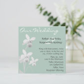 ラン結婚式招待状 招待状 (スタンド正面)