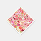 ラン花 スタンダードカクテルナプキン (角)