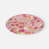 ラン花 ペーパープレート (アングル)