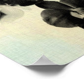 ラン赤面パネルIII ポスター (角)