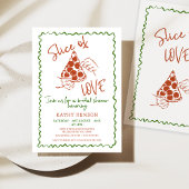 ラヴお洒落ィーの手描きブライダルシャワー 招待状