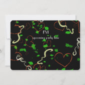 ラヴお洒落ザデート招待状 セーブザデート (裏面)