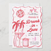 ラヴお洒落飲バチェロレッテのカクテル 招待状 (正面)