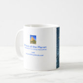 ラヴァファーンマグ自然美しい コーヒーマグカップ (正面左)