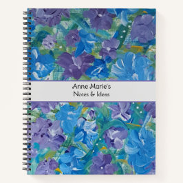 ラヴァンダルバラパーソナライズされたノート ノートブック