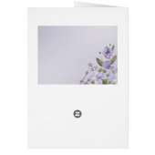 ラヴァンダル開花 (裏面)