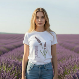 ラヴァンデ自然 Tシャツ