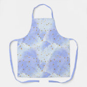 ラヴァンドルゴールデンスターパターン エプロン (正面)