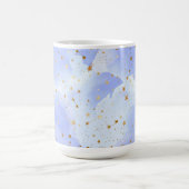 ラヴァンドルゴールデンスターパターン コーヒーマグカップ (中央)