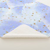 ラヴァンドルゴールデンスターパターン シェルパブランケット (3/4)