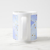 ラヴァンドルゴールデンスターパターン ジャンボコーヒーマグカップ (裏面)