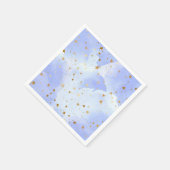 ラヴァンドルゴールデンスターパターン スタンダードカクテルナプキン (角)