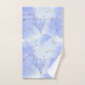 ラヴァンドルゴールデンスターパターン バスタオルセット (ハンドタオル)