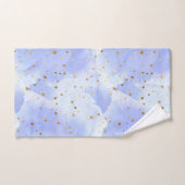 ラヴァンドルゴールデンスターパターン バスタオルセット (ハンドタオル)