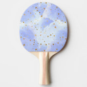ラヴァンドルゴールデンスターパターン 卓球ラケット (正面)
