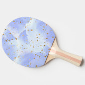 ラヴァンドルゴールデンスターパターン 卓球ラケット (横)